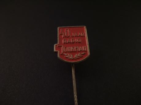 Radio Jonkman, Oosterweg Groningen 40 jarig jubileum, rood